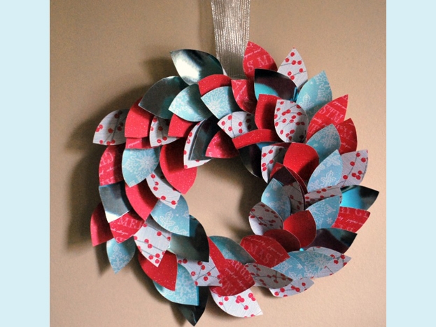 wreath 1 15 DIY Creative Christmas Wreath