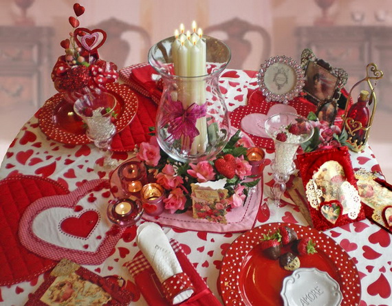  15 Romantic Valentines Day Table Decorations
