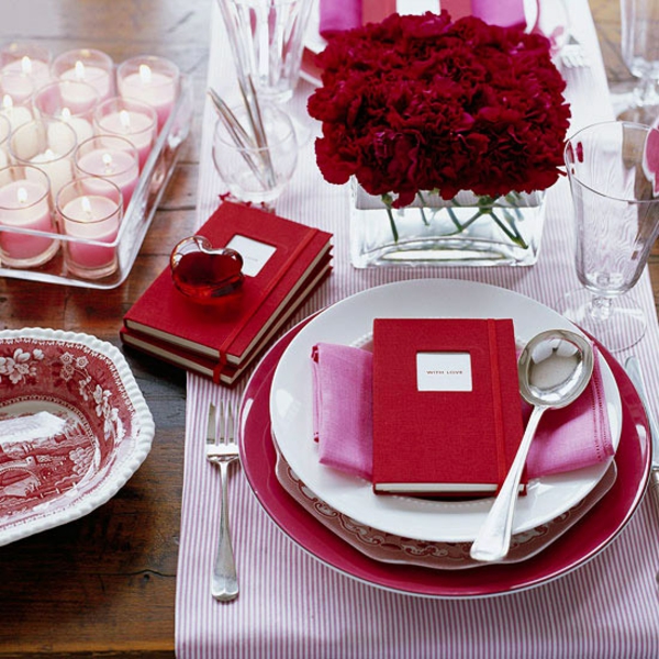 tisch dekoration valentinsatag idee 15 Romantic Valentines Day Table Decorations