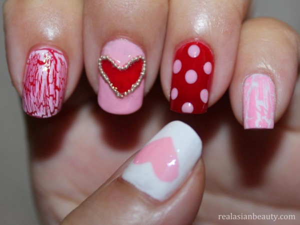 ValentinesDayNailArt RealAsianBeauty2 zpsa07fcd36 20 Valentines Day Nail Art Ideas