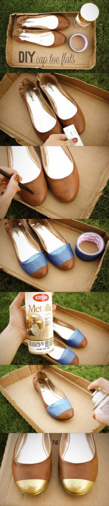 shoes 221x1024 Interesting and Easy to make DIY Shoe Projects
