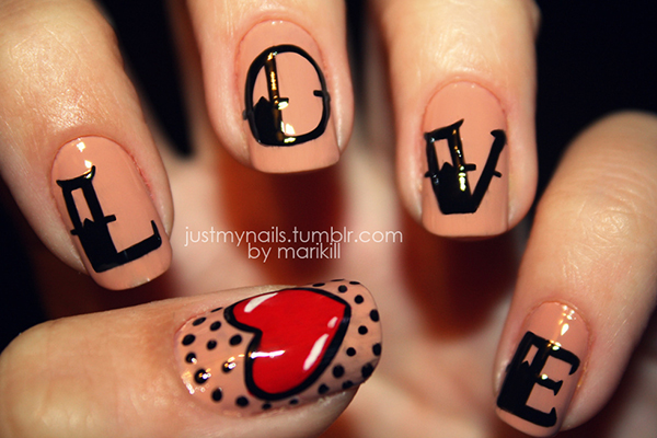 tumblr m2dyr7RCr31rsq5wpo1 1280 20 Valentines Day Nail Art Ideas