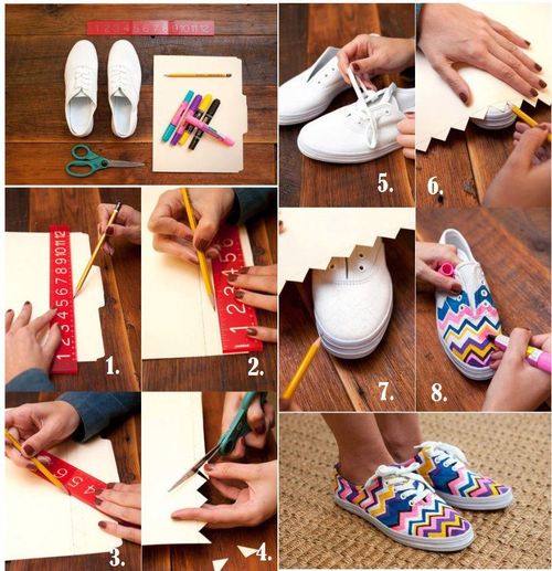 tumblr mlw1u7CRRp1rspbako1 500 Interesting and Easy to make DIY Shoe Projects