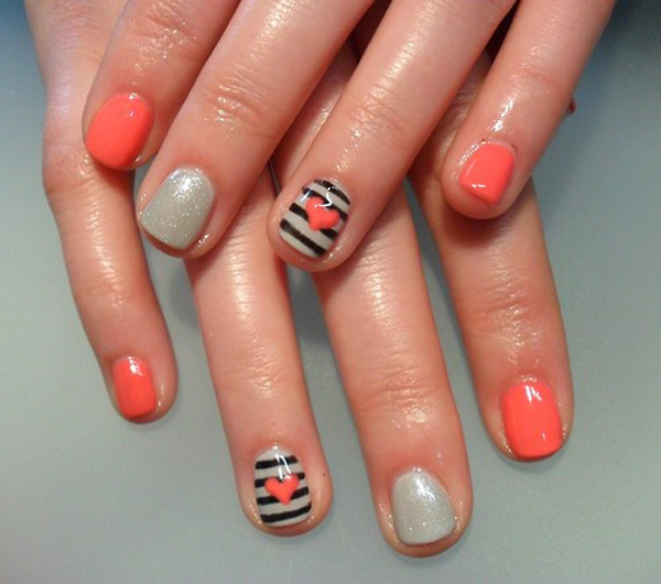 vd 5 20 Valentines Day Nail Art Ideas