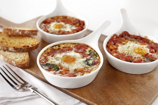 10 Great Recipes for a Good Breakfast 1 Baked Bean Tapas Breakfast 634x422 10 Great Recipes for a Good Breakfast