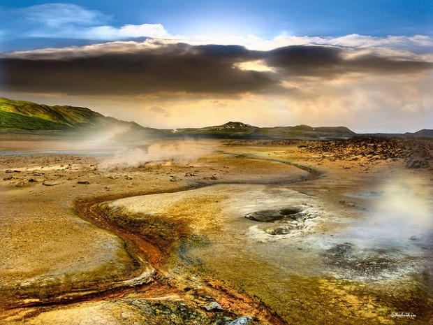 Hverir Geothermal Region North East Iceland 15 Beautiful Places and Landscapes of our Wonderful World