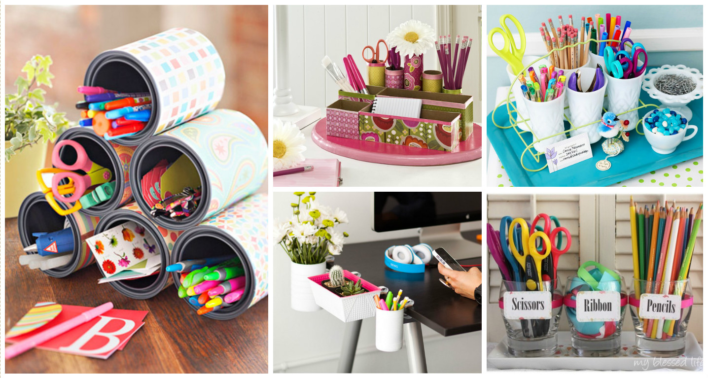 15 Interesting and Useful DIY Desk Organizers – Fantastic Viewpoint