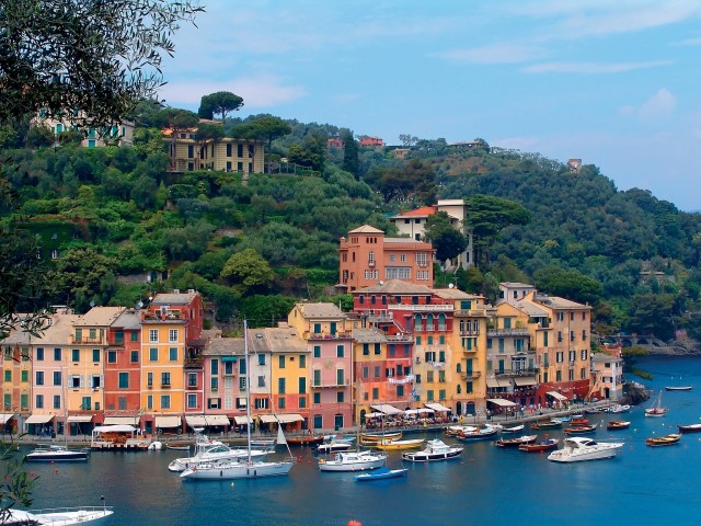Lets Visit Italy portofinoitaly architecture boat buildings colorful house italy lovely peaceful sailboat sailboats sailing sea sky 480x640 Lets Visit Italy