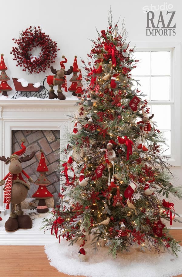 christmas tree decorating creative decoration diy via