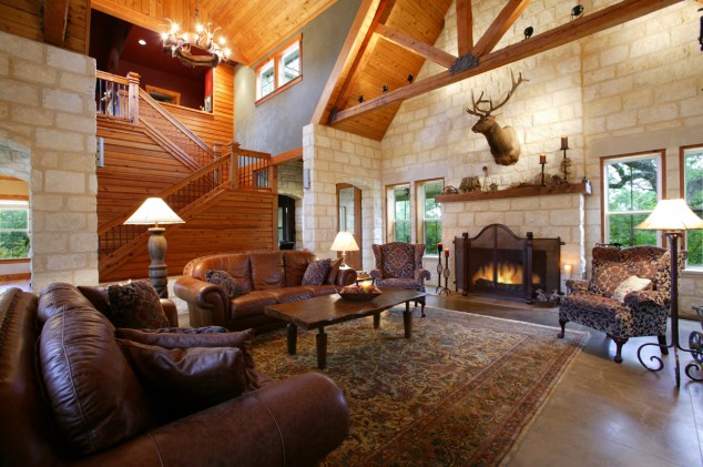 Awesome Luxury & Classic Living Room Design Ideas decorating your texas hill country home modern country home decor ideas 634x421 Awesome Luxury & Classic Living Room Design Ideas
