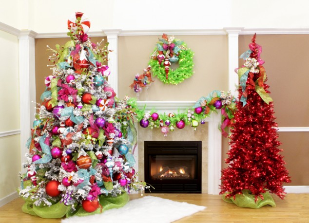 xmas tree 001 634x458 15 Creative & Beautiful Christmas Tree Decorating Ideas