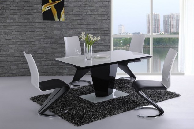 16 Stylish Dining Tables For Your Home white dining chairs 1128 634x423 16 Stylish Dining Tables For Your Home