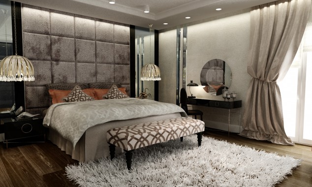 Elegant Master Bedroom By Finchstudio Interiors Roomreveal Listed In Elegant Master Bedroom Design Ideas 634x380 16 Elegant Modern Bedrooms for Real Enjoyment