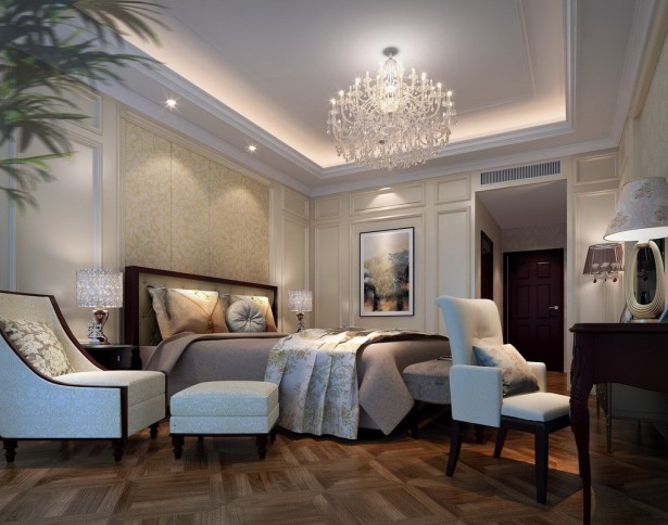 Fabulous Scheme For Elegant Bedroom 615x484 16 Elegant Modern Bedrooms for Real Enjoyment