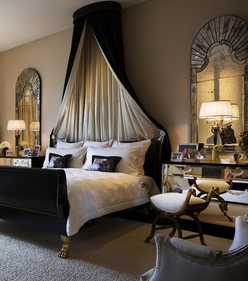 15 Incredibly Modern and Glamour Bedrooms You Will Want To Have Immediately Glamorous Bedroom Interior Design by Jeffrey Hitchcock 15 Incredibly Modern and Glamour Bedrooms You Will Want To Have Immediately