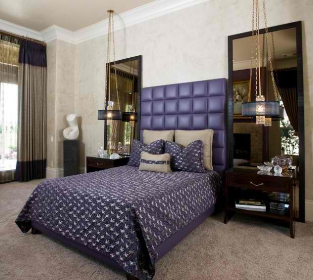 Glamorous Master Bedroom in Hollywood Regency Style 634x567 15 Incredibly Modern and Glamour Bedrooms You Will Want To Have Immediately