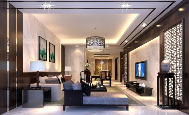 16 Marvelous Living Room Designs That Will Leave You Speechless Living room ceiling rendering1 634x386 16 Marvelous Living Room Designs That Will Leave You Speechless