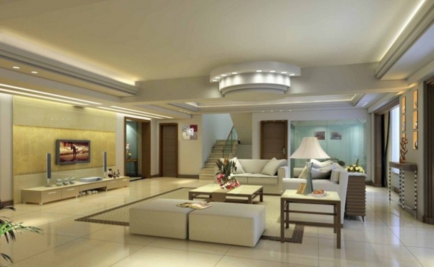 astounding ceiling ideas for living room design plafon gypsum guidosblog design plafon gypsum 800x493 634x391 16 Marvelous Living Room Designs That Will Leave You Speechless