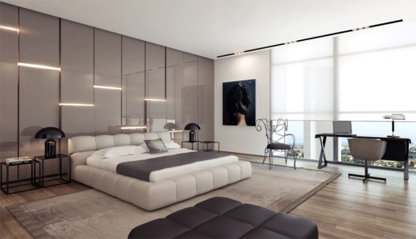 15 Incredibly Modern and Glamour Bedrooms That You Will Want Them Immediately