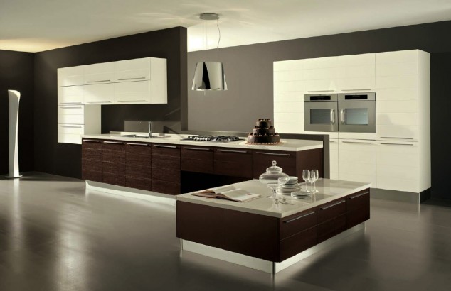 15 Fascinating Modern Kitchen Designs That You Would Love to Copy big spacious kitchen design 634x410 15 Fascinating Modern Kitchen Designs That You Would Love to Copy