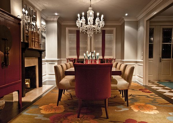 fantastic cool oriental design for elegant dining room 16 Modern Dining Room Design Ideas For Your Home