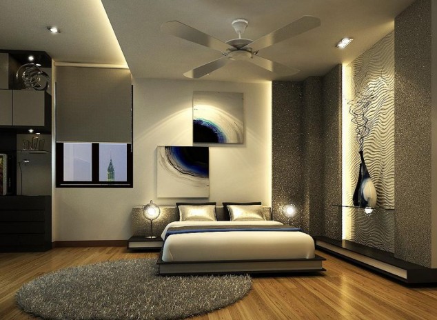 modern concept for elegant master bedroom ideas 634x464 16 Elegant Modern Bedrooms for Real Enjoyment