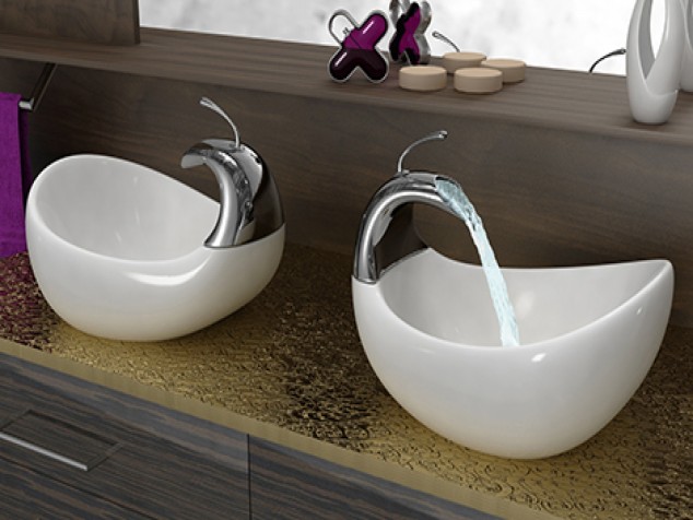 way unique bathroom sinks marvelous faucets change your 1251625 634x476 12 The Most Creative Bathroom Sink Designs