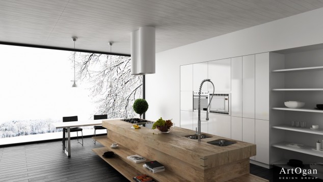 22 Outstanding Contemporary Kitchen Island Designs 22 Outstanding Contemporary Kitchen Island Designs