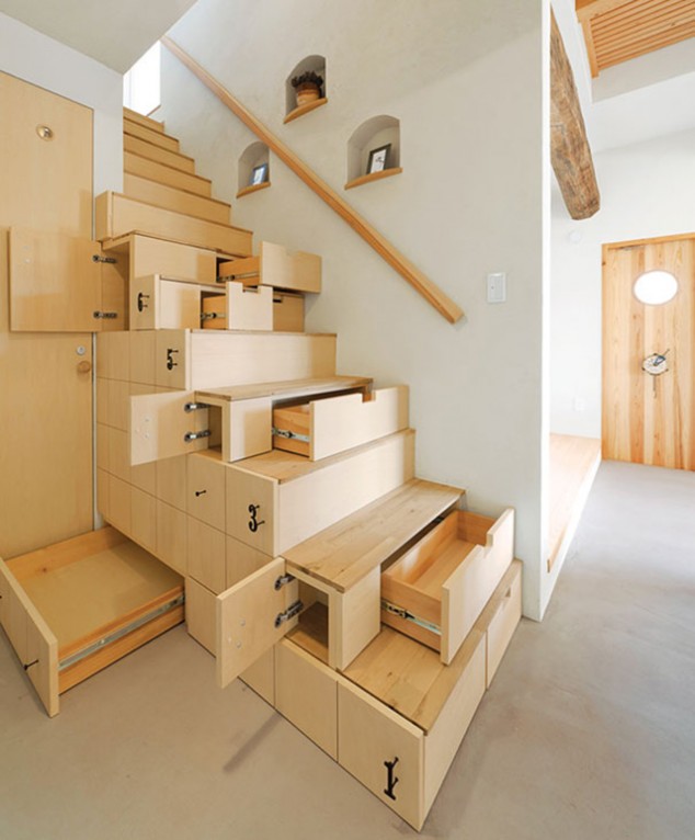 23 Creative And Brilliant Space Saving Ideas For Your Home 1ff46ef404430642a8ef1efbe00aa82b 634x766 23 Creative And Brilliant Space Saving Ideas For Your Home