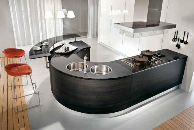 22 Outstanding Contemporary Kitchen Island Designs Beatrice Joyce 04 634x427 22 Outstanding Contemporary Kitchen Island Designs