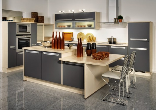 Kitchen Interior Design Ideas 10 634x448 22 Outstanding Contemporary Kitchen Island Designs