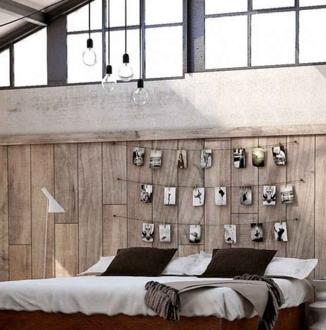 19 Cool And Unique Headboard Designs Photo Display Headboard1 634x643 19 Cool And Unique Headboard Designs