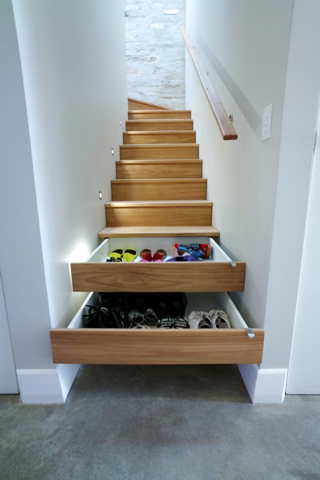 creative storage 634x952 23 Creative And Brilliant Space Saving Ideas For Your Home