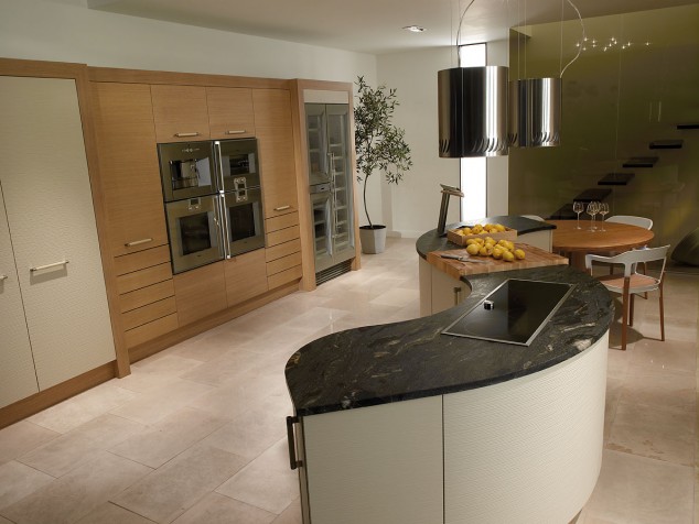 22 Outstanding Contemporary Kitchen Island Designs curved kitchen islands on attractive kitchen design ideas 634x476 22 Outstanding Contemporary Kitchen Island Designs