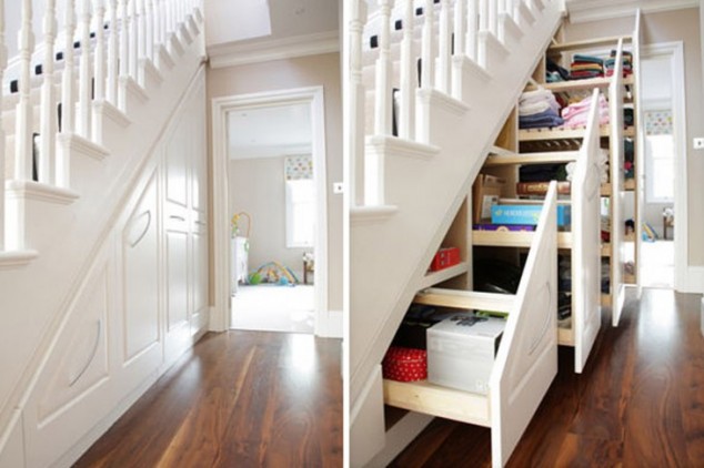 23 Creative And Brilliant Space Saving Ideas For Your Home vocesabia.net 2escada 730x486 634x422 23 Creative And Brilliant Space Saving Ideas For Your Home