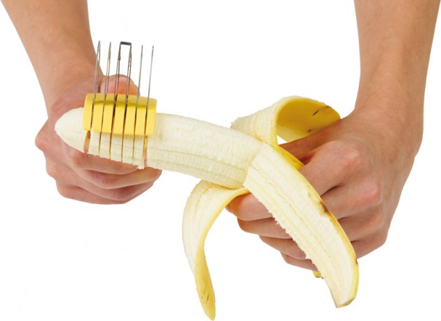 3 bananza banana slicer 634x461 25 Cool Kitchen Gadgets You Never Knew You Needed
