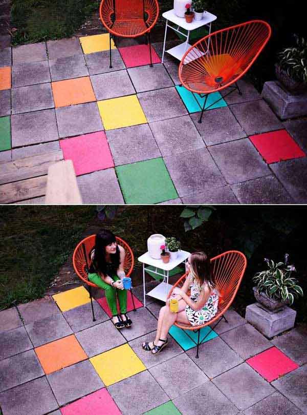 32 Highly Creative and Cool Floor Designs For Your Home and Yard homesthetics design 9 16 Creative Floor Designs For Homes Indoor and Outdoor