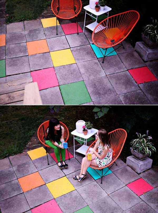 16 Creative Floor Designs For Homes Indoor and Outdoor 32 Highly Creative and Cool Floor Designs For Your Home and Yard homesthetics design 9 16 Creative Floor Designs For Homes Indoor and Outdoor