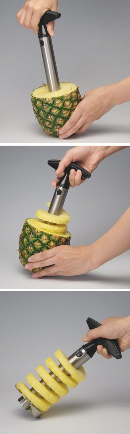 50 Useful Kitchen Gadgets You Didnt Know Existed pineapple slicer 2 25 Cool Kitchen Gadgets You Never Knew You Needed
