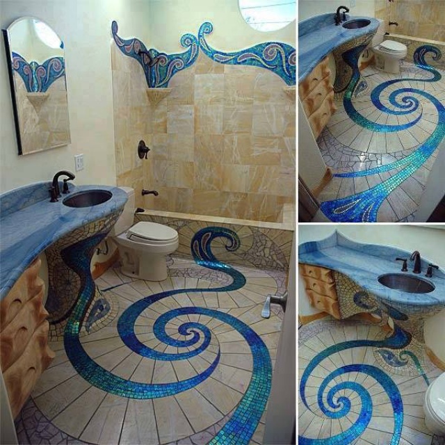 16 Creative Floor Designs For Homes Indoor and Outdoor eba505faf012fb16f32f118225590d62 16 Creative Floor Designs For Homes Indoor and Outdoor