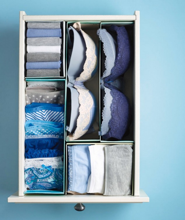 17 The Most Genius Ways To Organize Your Closet and Drawers 13 634x754 17 The Most Genius Ways To Organize Your Closet and Drawers