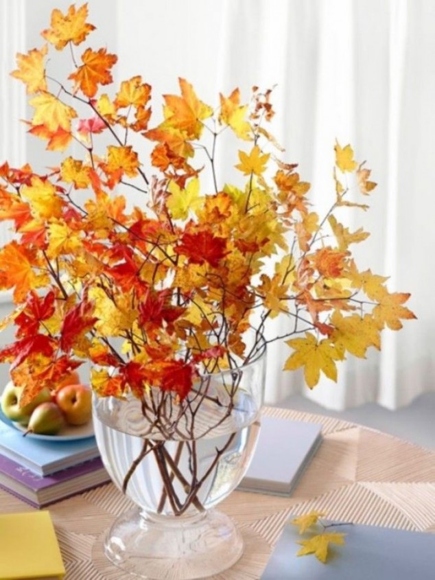  15 Must See DIY Fall Inspired Home Decorations With Leaves