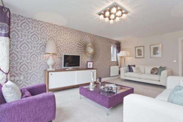 16 Stunning Purple Living Room Design Ideas 19 phenomenal purple livi 6 16 Stunning Purple Living Room Design Ideas