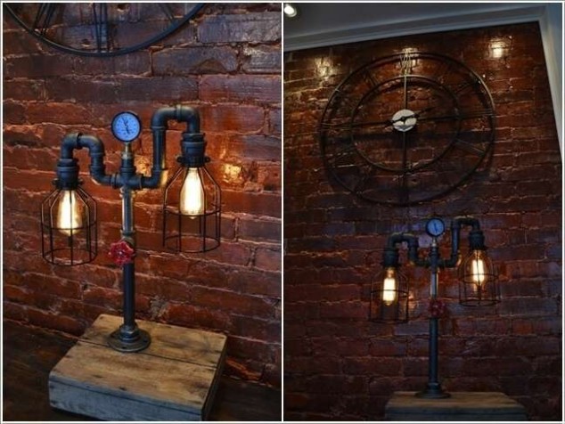 21 Functional Metal Pipe DIY Ideas Youve Never Thought Of 324 634x476 21 Functional Metal Pipe DIY Ideas Youve Never Thought Of