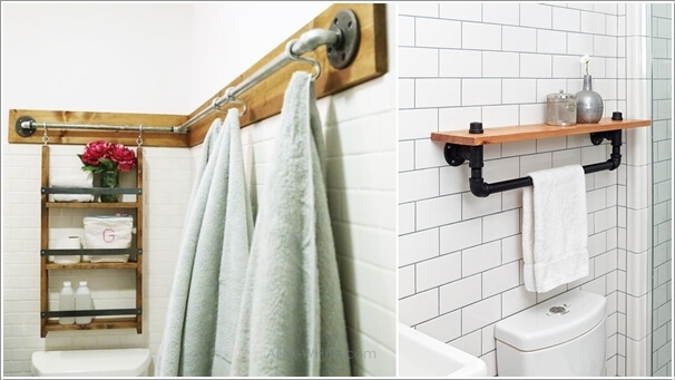 21 Functional Metal Pipe DIY Ideas Youve Never Thought Of 524 21 Functional Metal Pipe DIY Ideas Youve Never Thought Of