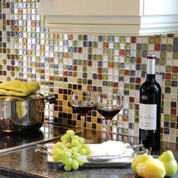 DIY Kitchen Backsplash 22 2 15 DIY Ideas How To Make A Fancy Low Cost Kitchen Backsplash