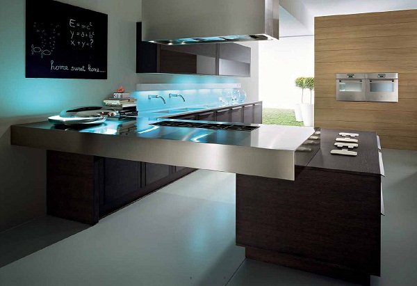 Desain interior dapur modern mewah 18 Of The Most Unusual Kitchen Island Design Ideas