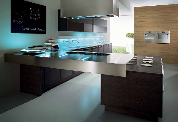 18 Of The Most Unusual Kitchen Island Design Ideas Desain interior dapur modern mewah 18 Of The Most Unusual Kitchen Island Design Ideas