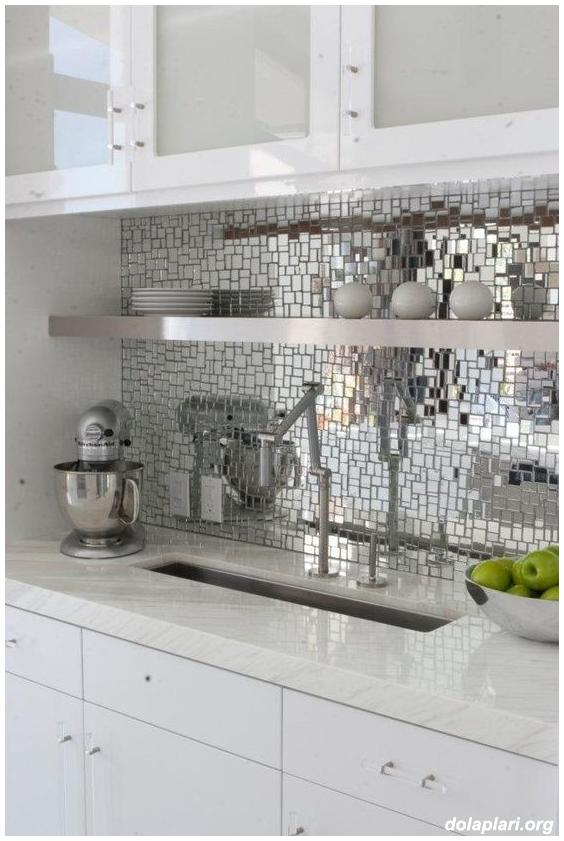 15 DIY Ideas How To Make A Fancy Low Cost Kitchen Backsplash En guzel Mutfak Fayans Modelleri 12 15 DIY Ideas How To Make A Fancy Low Cost Kitchen Backsplash