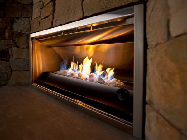 18 Of The Best Outdoor Fireplaces Design Ideas For A Modern Patio Outdoor Living Room with modern fireplace 18 Of The Best Outdoor Fireplaces Design Ideas For A Modern Patio